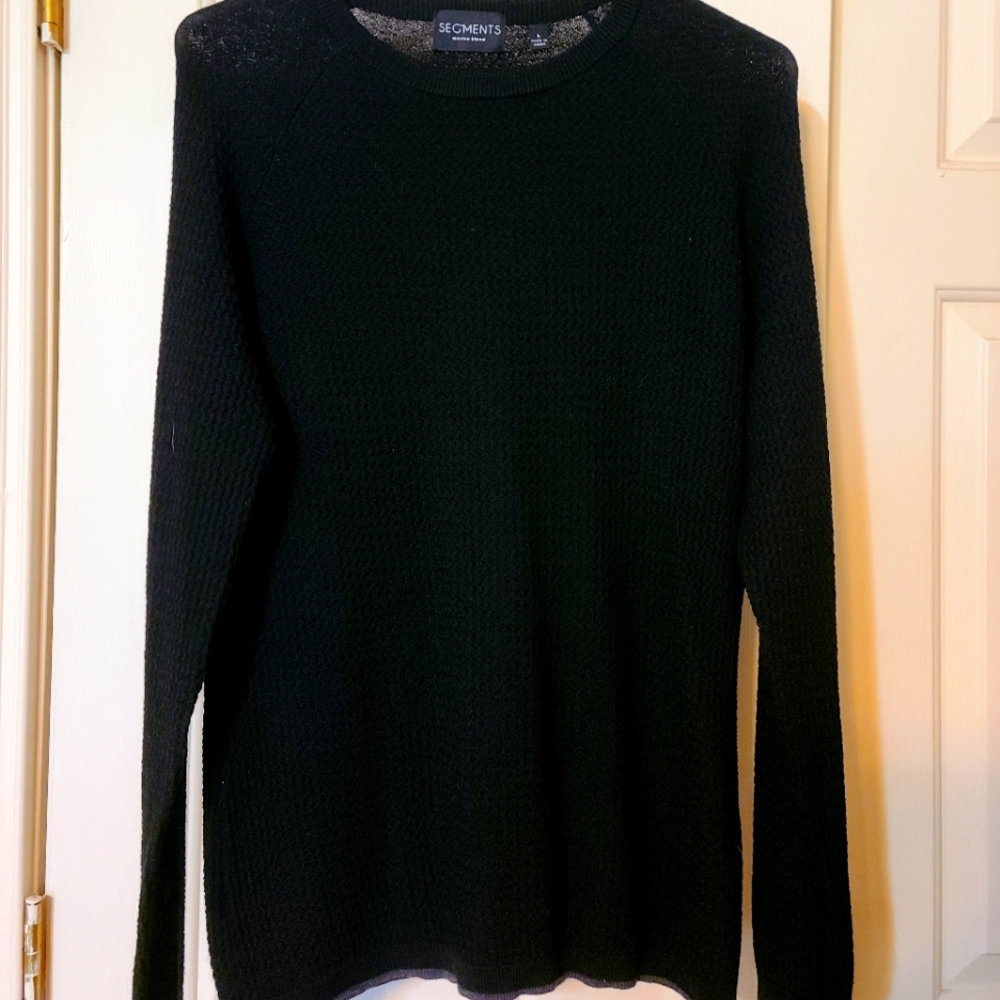 Segments long sleeve sweater